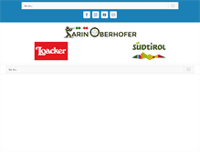 Tablet Screenshot of karinoberhofer.com